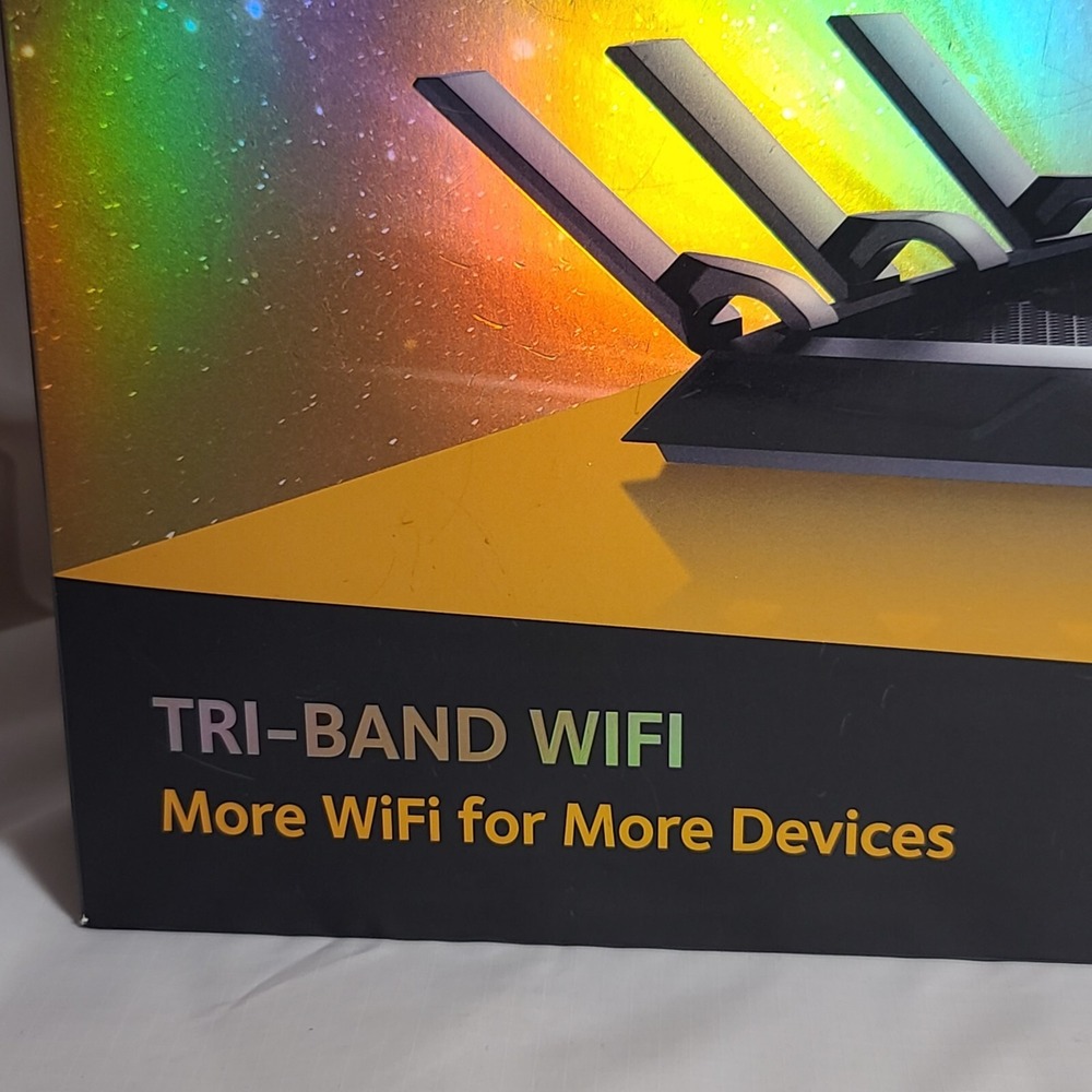 NETGEAR Nighthawk X6 AC3200 Tri-Band WiFi Router Model R8000 Pre-owned - Picture 11 of 16